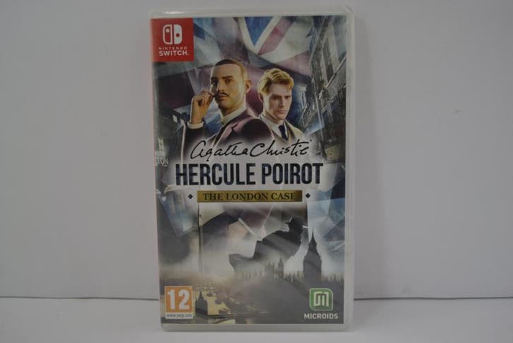 Agatha Christie - Hercule Poirot - The London Case - SEALED, Spelcomputers en Games, Games | Nintendo Switch, 1 speler, Zo goed als nieuw