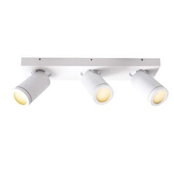 Witte badkamer plafondspot Kenan, 3L, IP44, Ophalen of Verzenden, Nieuw