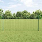 vidaXL Hek met Paal Groen, Verzenden, Nieuw, IJzer