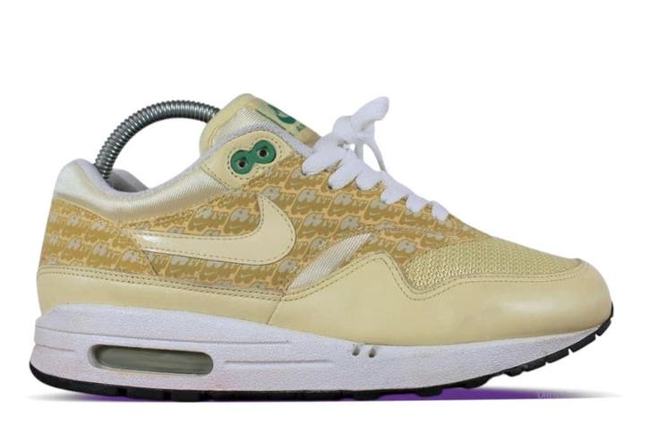Nike Air Max 1 Powerwall Lemonade (2005) • 42, Kleding | Heren, Schoenen, Sneakers of Gympen, Ophalen of Verzenden