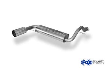 FOX Honda Civic 4 + CRX II - EC8 EC9 ED6 ED7 ED9 einddemper, Verzenden, Nieuw