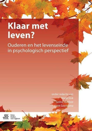 9789036810937 Klaar met leven? | Tweedehands, Verzenden, Zo goed als nieuw, Marja Vink