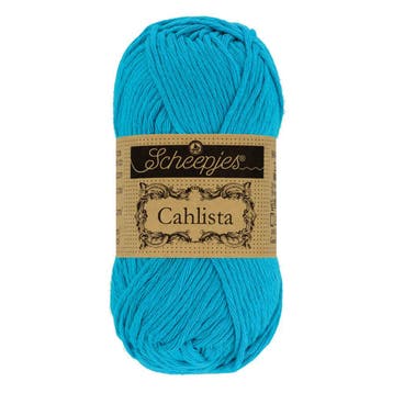 Scheepjes Cahlista 50g - 146 Vivid Blue, Ophalen of Verzenden, Nieuw, Breien of Haken, Wol of Garen