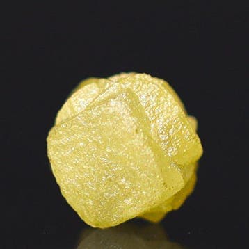 Meerdere kubieke gele diamanten • Geen minimumprijs • Uniek
