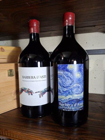 2020 La Trava Barbera dAsti - Langhe DOCG - 2 Dubbele, Nieuw