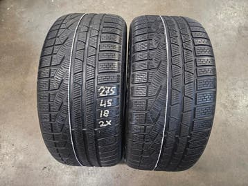 275/45/18 103V Pirelli Sottozero NO Winter240 6,7mm Profiel, Ophalen, 18 inch, Gebruikt, 275 mm