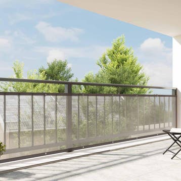 vidaXL Zeildoek Doorzichtig 6 x 1,5 m PE, Verzenden, Nieuw