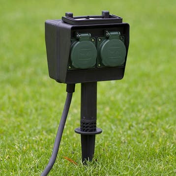 Tuincontactdoos | Brennenstuhl | 4-voudig, Verzenden, Nieuw