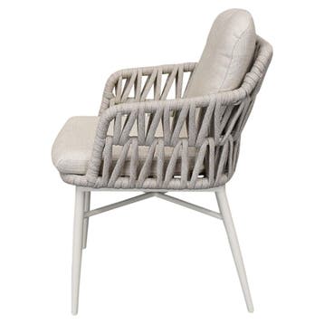 Luxor dining tuinstoel sand, Ophalen of Verzenden, Nieuw