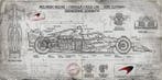 Artxlife - Confidential Mclaren F1 Project Blueprint [XXL], Nieuw