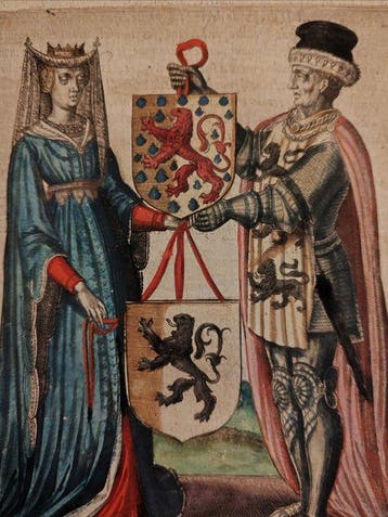 Cornelis Martin (1567-1621) - Margherita di Male — Les