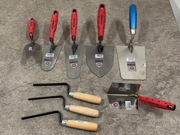 Veiling - Schwan stukadoorsgereedschap set 9-delig, Nieuw