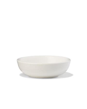 HEMA Schaaltje Ø8cm Knap new bone china wit 2+1 gratis, Verzenden, Nieuw