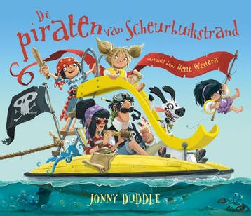 De piraten van Scheurbuikstrand - Jonny Duddle 9789026146145, Verzenden, Zo goed als nieuw, Jonny Duddle