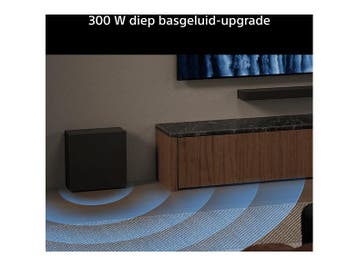 Sony -  Bravia Theatre Sub 8 - Draadloze Subwoofer  - Zwart, Subwoofer, Verzenden, Nieuw, 60 tot 120 watt