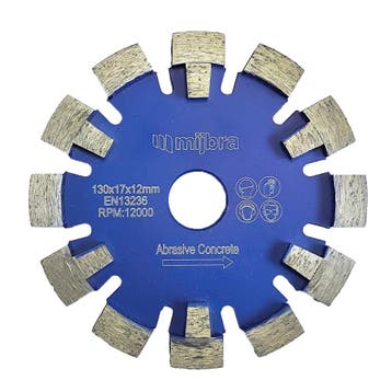 Mijbra Vloerverwarmingsfrees zandcement | 130x17mm |, Verzenden, Nieuw