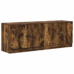 vidaXL Bed kast 2 pcs Gerookte Eik 66 x 35 x 48 cm, Huis en Inrichting, Verzenden, Nieuw, Bruin, Hout