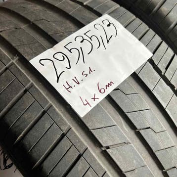 4 x Hankook 295-35-23 Zomerbanden 6mm, Gebruikt, 295 mm, Overige maten, Ophalen of Verzenden