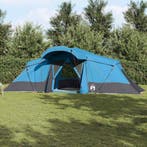 vidaXL Gezinstent met dak Blauw en Grijs 721 x 335 x 212 cm, Verzenden, Nieuw