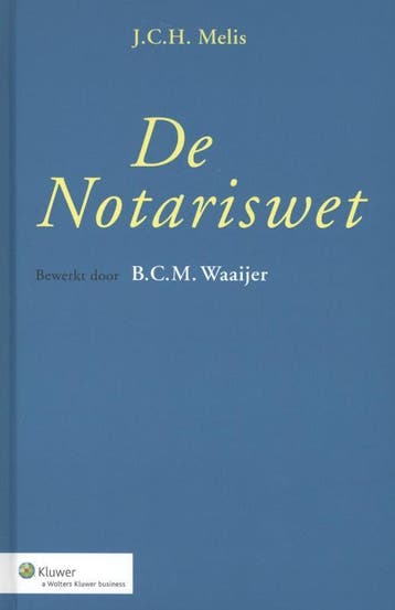 De notariswet - J.C.H. Melis 9789013056020, Verzenden, Gelezen, J.C.H. Melis