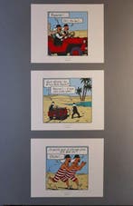 Hergé - Moulinsart - Tintin - Ensemble de 3 tirés à part -, Nieuw