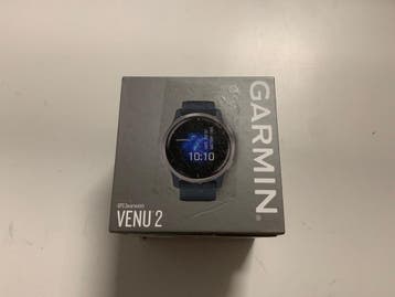 Garmin Venu 2 45 mm zilverkleurige rand van roestvrij staal, Sieraden, Tassen en Uiterlijk, Smartwatches, Verzenden, Nieuw, Garmin