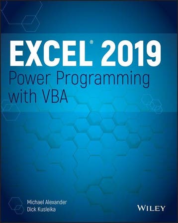 Excel 2019 Power Programming with VBA - Michael Alexander, Verzenden, Gelezen, Michael Alexander