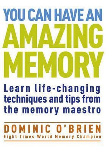 You Can Have An Amazing Memory - Dominic OBrien, Verzenden, Gelezen, Dominic OBrien