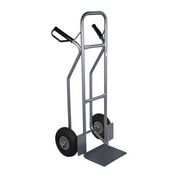 Stalen Steekwagen Hummer 250 kg H1200 mm Luchtbanden, Verzenden
