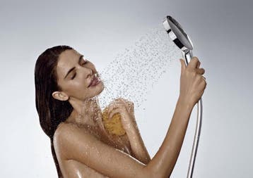 hansgrohe Raindance Select S 120 / UnicaS Puro Glijstangset, Ophalen of Verzenden, Zo goed als nieuw