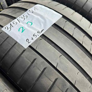 2 x Pirelli PZero 315-35-21 RFT Zomerbanden 5,5mm, Auto-onderdelen, Gebruikt, Band(en), Personenwagen, 315 mm