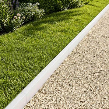 vidaXL Afdekprofiel voor tuinafboording 20 st 100 x 6 x 5 cm, Verzenden, Nieuw