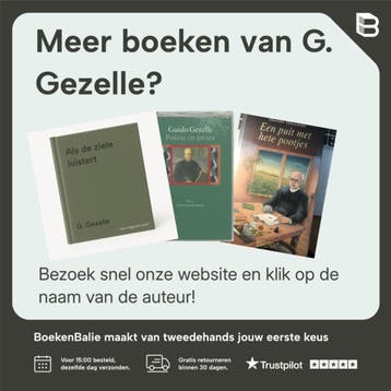 De allermooiste gedichten van Guido Gezelle over vriendschap, Boeken, Verzenden, Zo goed als nieuw, G. Gezelle