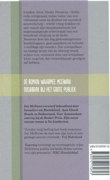 Zaterdag 9789076174853 Ian McEwan, Boeken, Verzenden, Gelezen, Ian McEwan