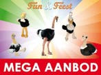 Struisvogel knuffel -Mega aanbod pluche struisvogel knuffels, Ophalen of Verzenden, Nieuw, Overige typen