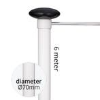 Aluminium baniermast 70mmØ 6 meter, Verzenden, Nieuw
