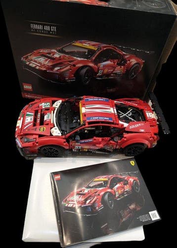 Lego Set - 42125 - Technic - Ferrari 488 GTE, Nieuw