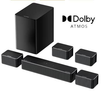 7.1 Soundbar met Subwoofer Dolby Atmos App Control, Verzenden, Nieuw