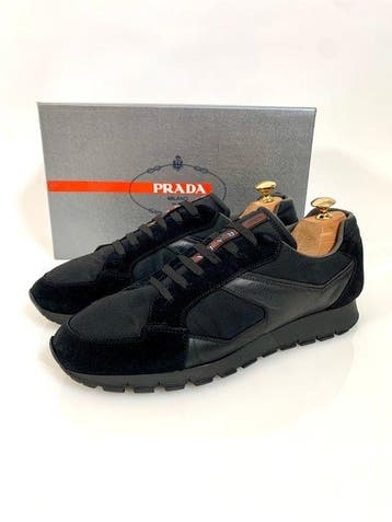 Prada Runner Sneaker black UK 9.5 - In Box - Sneakers -, Kleding | Heren, Nieuw