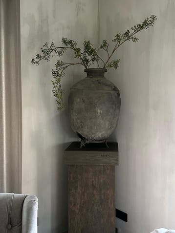 Namaak groene Rozenbottel tak 125 cm, Ophalen of Verzenden, Nieuw