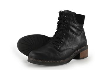 Remonte Veterboots in maat 40 Zwart, Verzenden, Zwart, Overige typen, Remonte