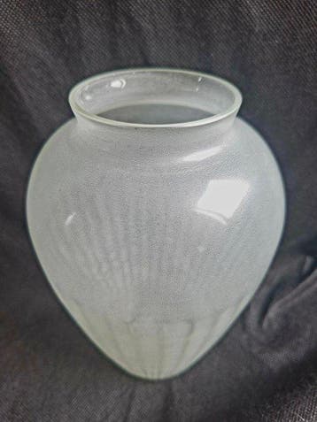 Leerdam - A.D. Copier - Balustervaas - Glas - Tincraquele, Antiek en Kunst