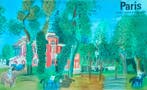 Raoul Dufy - Le Paddock à Deauville. - Jaren 1960