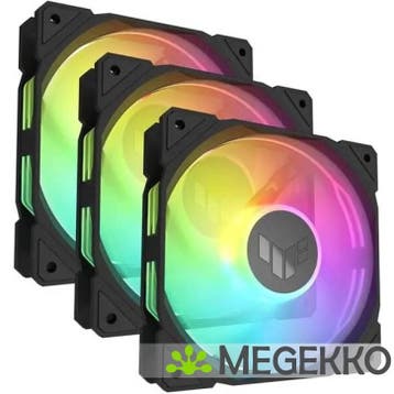 ASUS TUF GAMING TR120 FAN ARGB BLACK 3IN1, Computers en Software, Computerkoelers, Verzenden, Nieuw