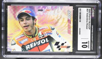 Panini Valentino Rossi Panini MotoGP 2003 # 51 CGC GEM MINT, Verzamelen, Nieuw