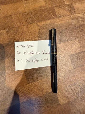 Sheaffer - student special #22 flat top - Zonder, Nieuw