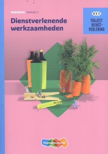 Dienstverlenende werkzaamheden / mbo / werkboek niveau 2 /, Verzenden, Zo goed als nieuw, J. de Kok-Hoeksema