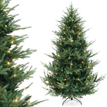 2dekans | Coast Kunstkerstboom 210 cm – Voorverlicht met, Ophalen of Verzenden, Zo goed als nieuw