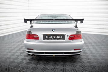Maxton Carbon Spoiler met beugels en LED BMW 3 Coupé E46, Verzenden