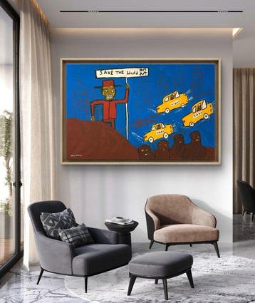 Malo - Save the world - like basquiat